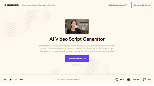 Video script generator - AI Technology Solution