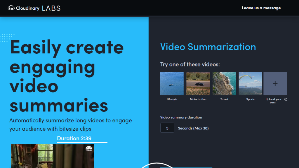 Video Summarization - AI Technology Solution