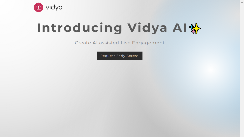 Vidya - AI Technology Solution