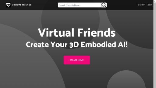 Virtual Friends - AI Technology Solution