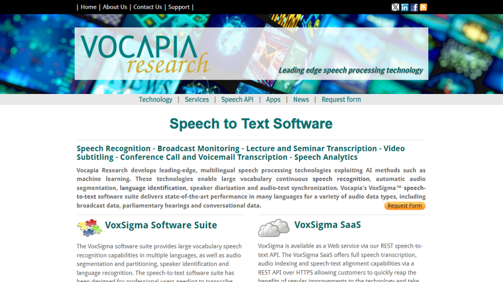 Vocapia - AI Technology Solution