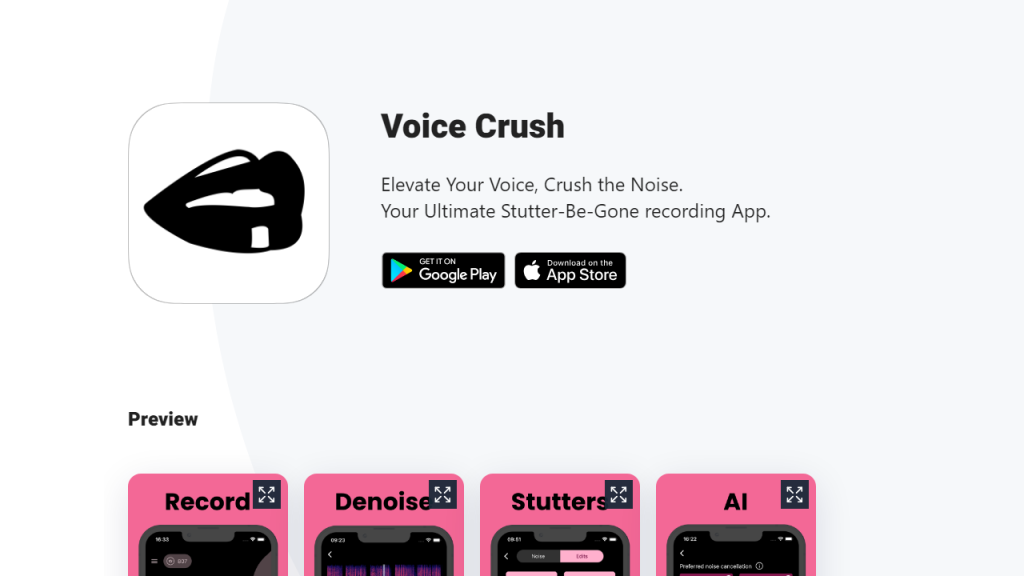 Voice Crush - AI Technology Solution