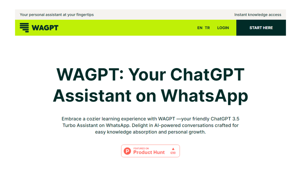 WAGPT - AI Technology Solution