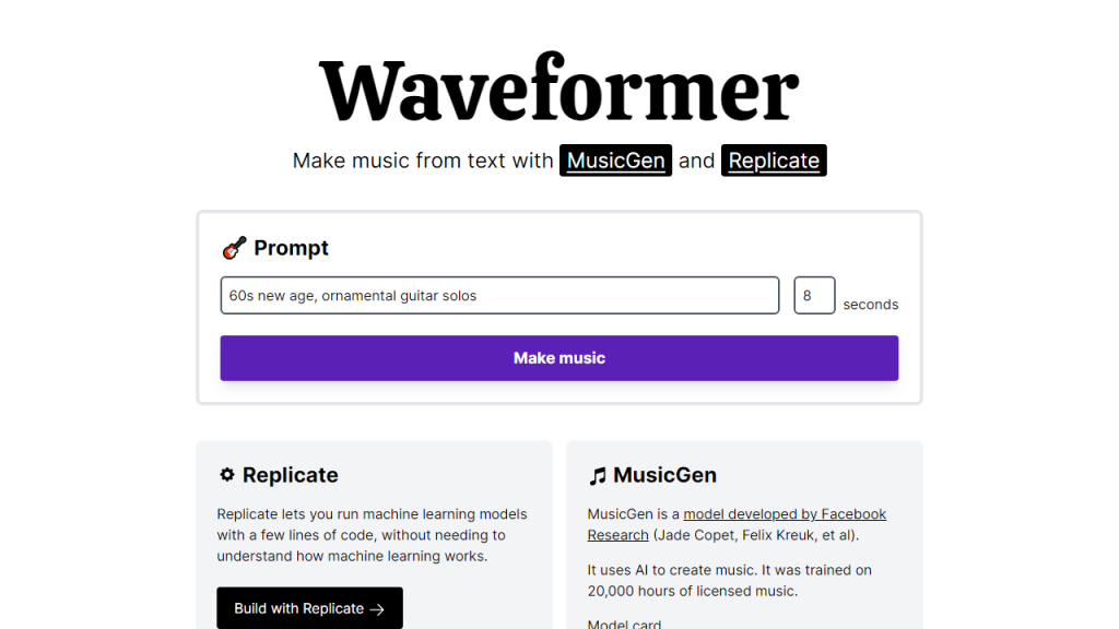 Waveformer - AI Technology Solution