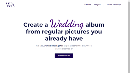 WeddingAlbum - AI Technology Solution