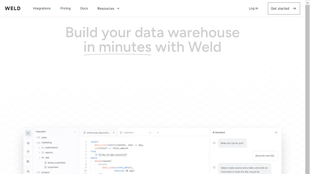 Weld - AI Technology Solution