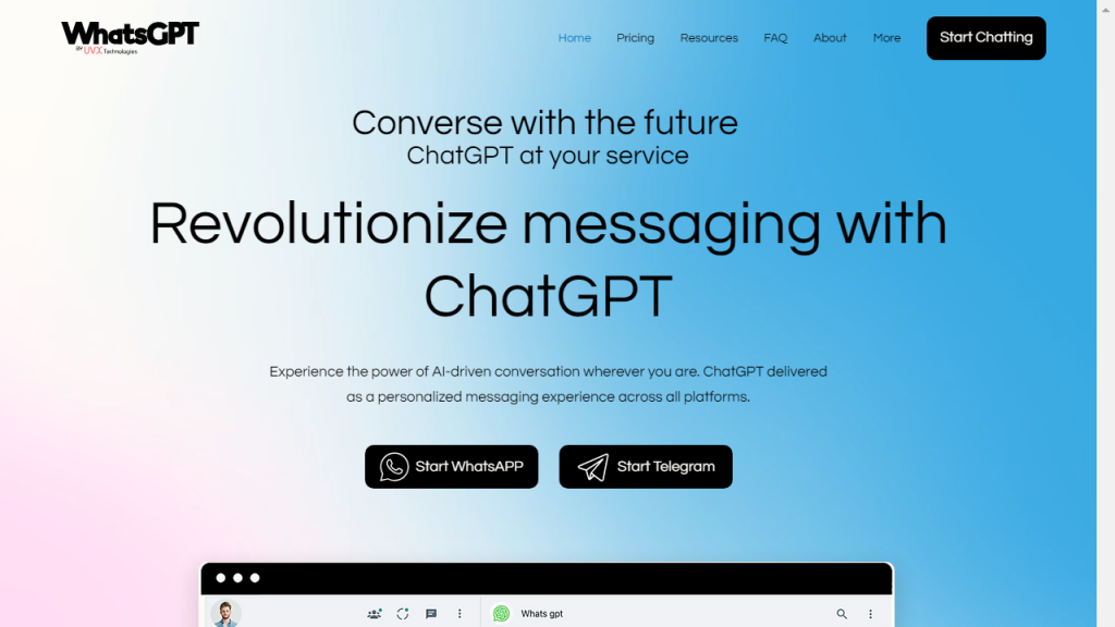 WhatsGPT - AI Technology Solution