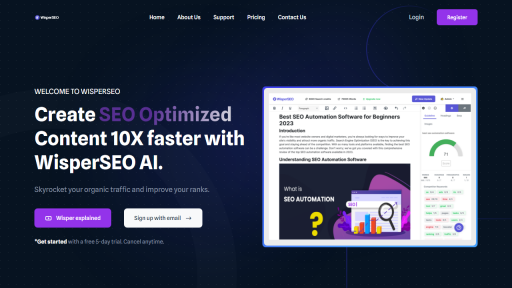 WisperSEO - AI Technology Solution