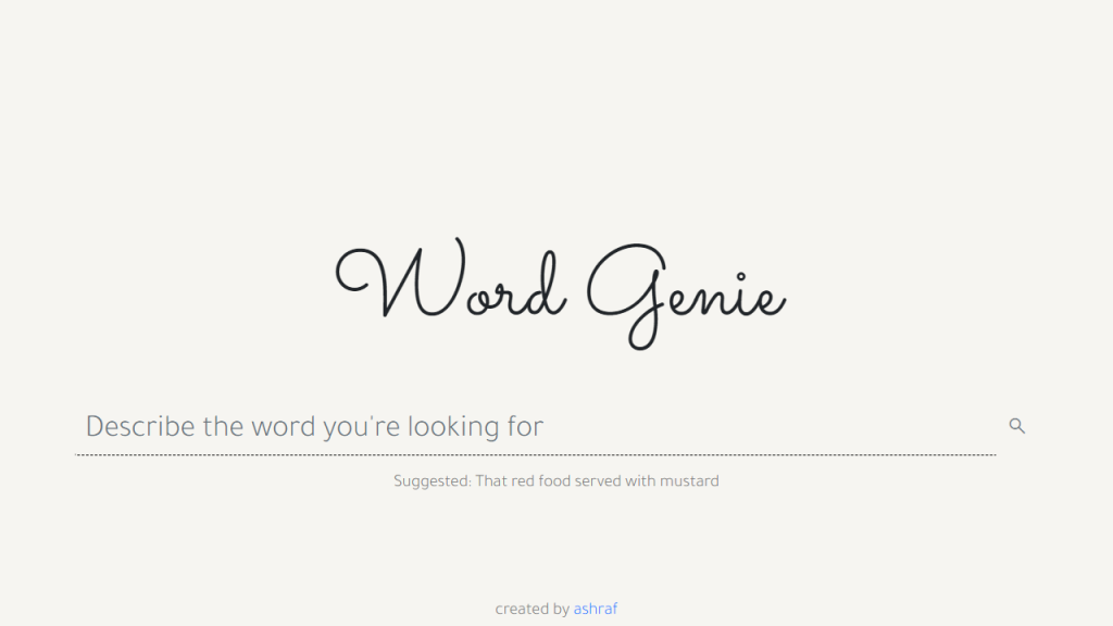 Word Genie - AI Technology Solution