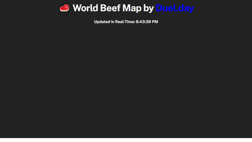 World Beef Map - AI Technology Solution