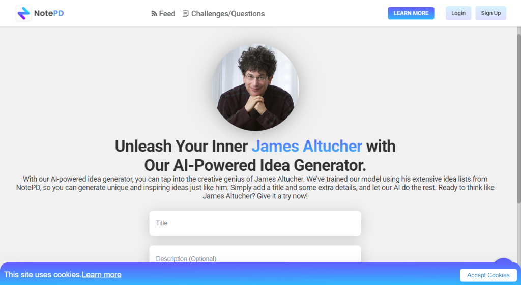 Write with James - AI Technology Solution