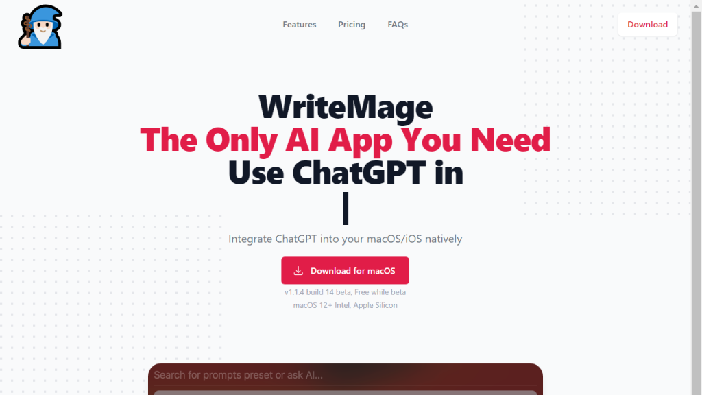 WriteMage - AI Technology Solution