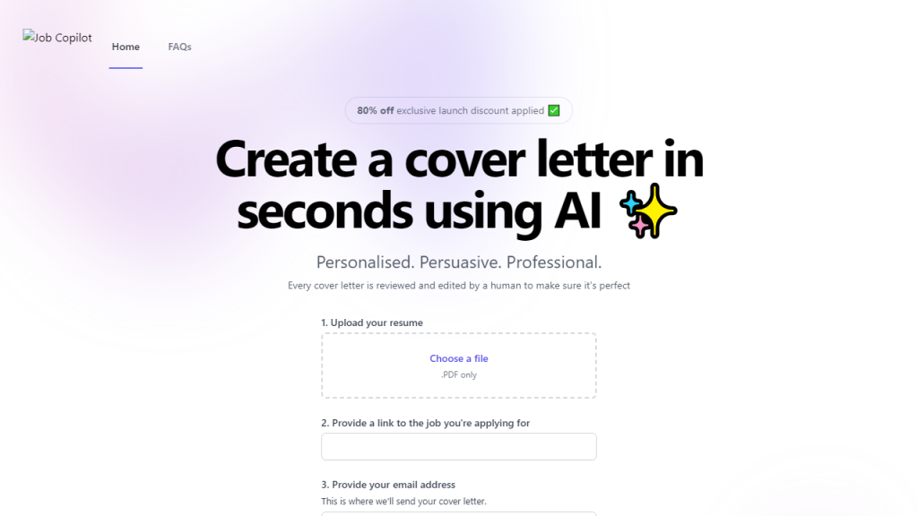 Writemeacoverletter - AI Technology Solution