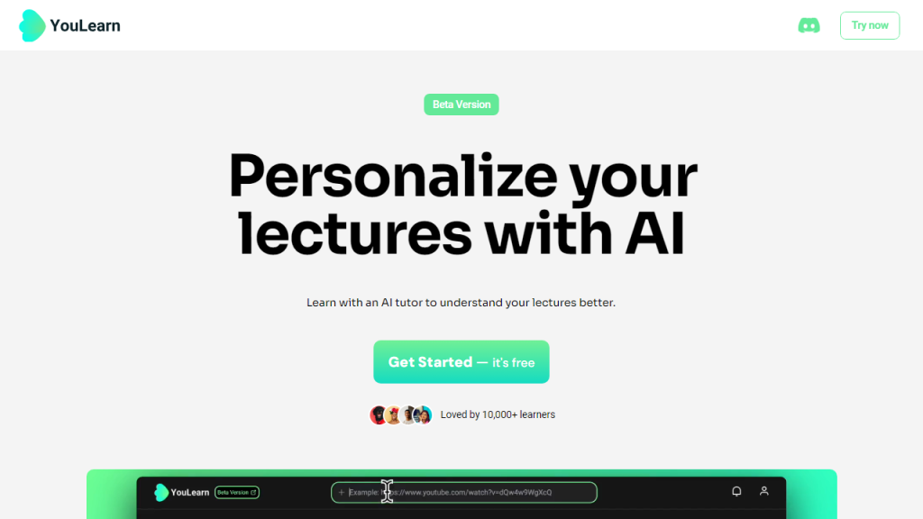 YouLearn - AI Technology Solution