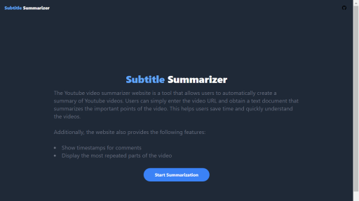 YT Summarizer - AI Technology Solution